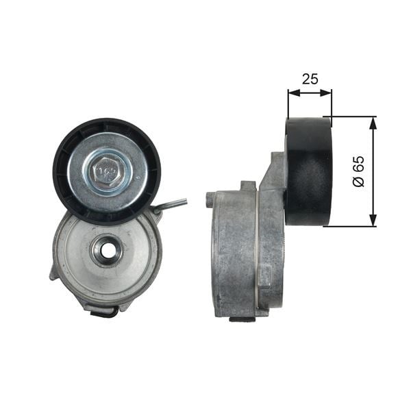 Volvo S80 Alternatör Gergi Rulmanı 2.0TDI GATES