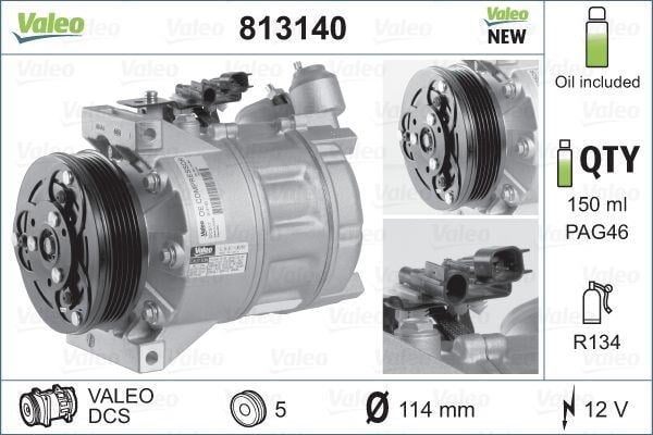 Volvo S80 Klima Kompresörü VALEO