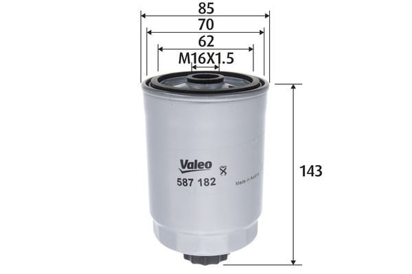 Saab 9-5 Yakıt Filtresi VALEO