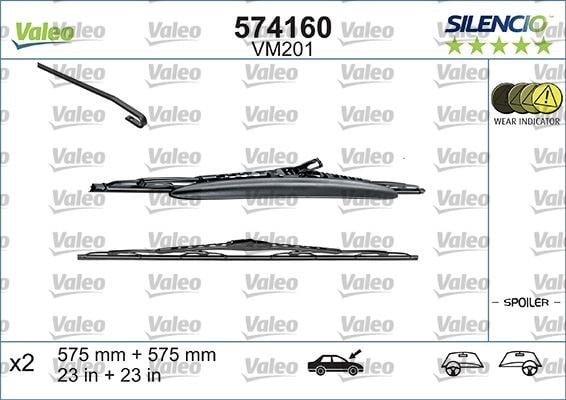 Saab 9.5 Silecek Takımı VALEO