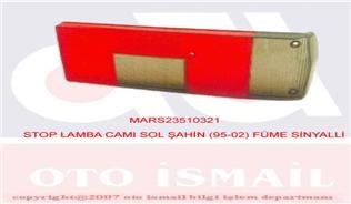 Tofaş Şahin Stop Lamba Camı Füme Sinyalli Sol MARS-