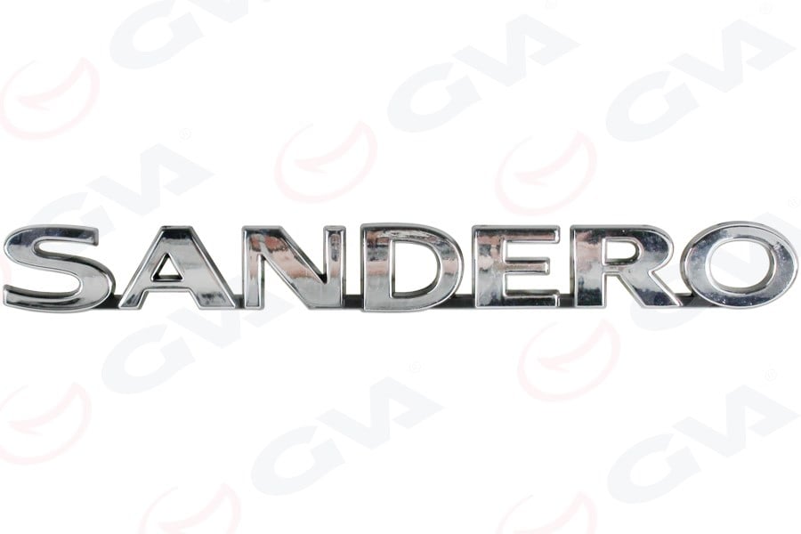 Dacia Sandero Arka Bagaj Yazısı GVA