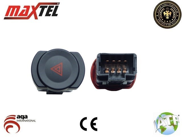 Dacia Sandero Dörtlü Flaşer Anahtarı 8 Pin MAXTEL