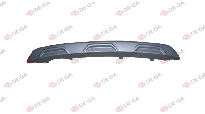 Dacia Sandero Stepway Arka Tampon Spoyleri Gri 2021- DEGA