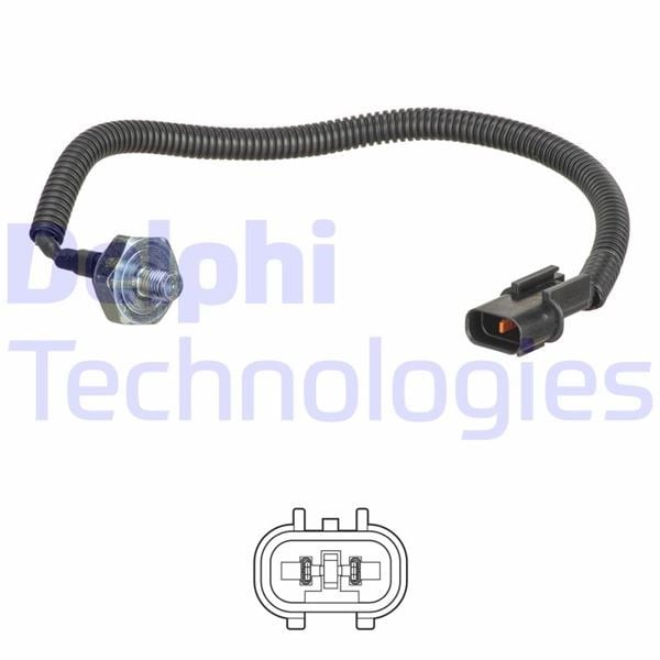 Hyundai Santa Fe Sonata Sonica Trajet Kia Magentis Vuruntu Sensörü DELPHI
