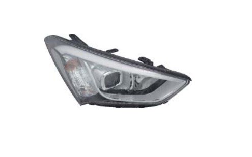 Hyundai Santa Fe Ön Far Elektrikli Motorlu LED'li Sağ TYC