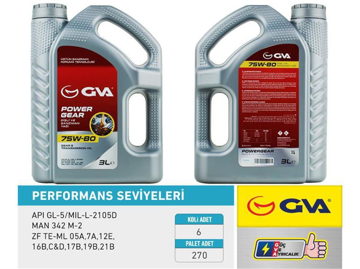 Sanzıman Yağı  75W80 3Lt