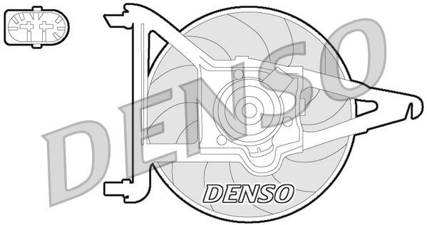 Citroen Saxo Radyatör Fan Motoru DENSO