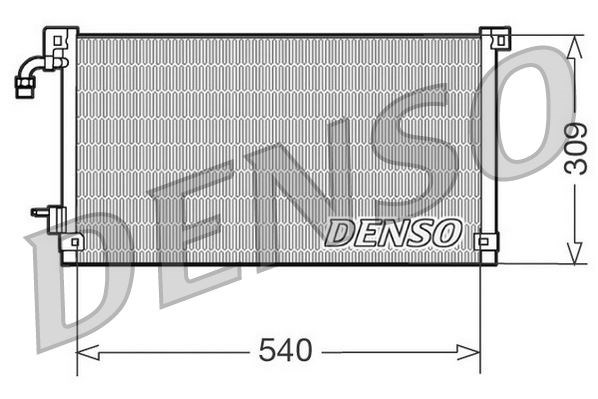 Citroen Saxo Klima Radyatörü DENSO