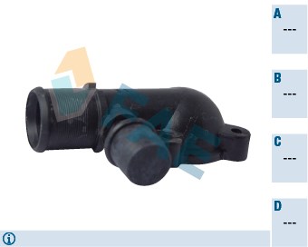 Citroen Saxo ZX Xsara AX Peugeot 106 Termostat Kapağı 1.5 Dizel FAE
