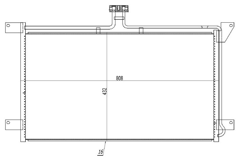 Scania 4 Serisi R 94 T 114 T 124 T 144 Klima Kondenseri ORIS