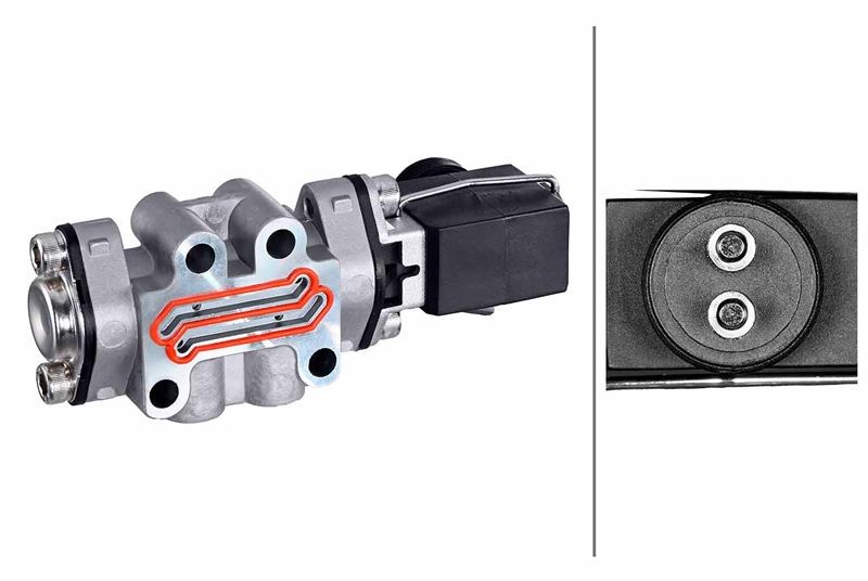 Scania P G R T 4 Solenoid Valf Vites Silindiri İletim Sistemi HELLA