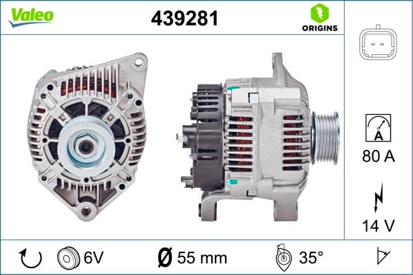 Renault Scenic I Megane I Alternatör VALEO