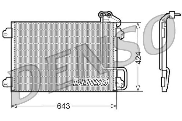 Renault Scenic 1 Klima Kondenseri DENSO