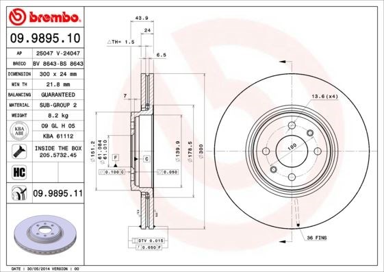 Renault Scenic II Ön Fren Diski Havalı BREMBO