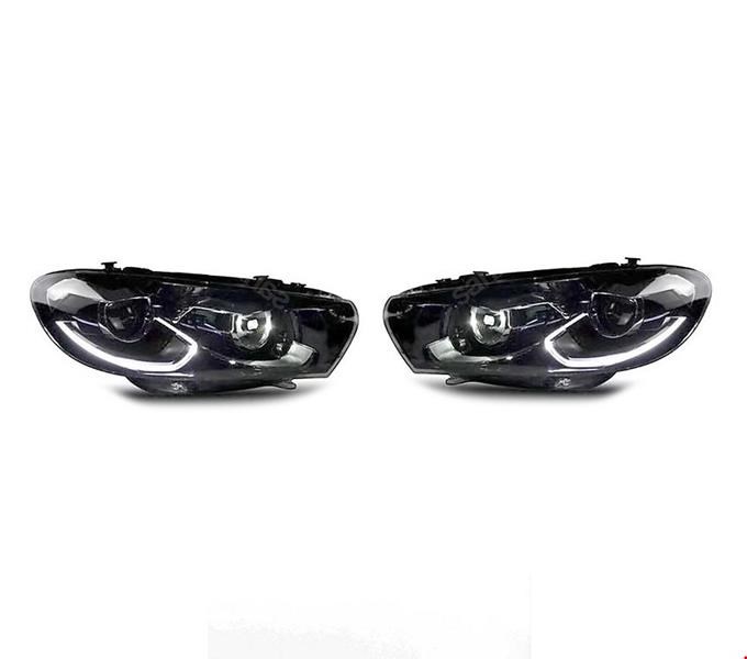 Volkswagen Scirocco Halojen Far İçin 2015- LED Far Takımı DOGAN-