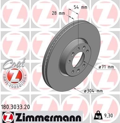 Fiat Scudo 21> Zafira Life 19> Vivaro C 19> Jumpy III 16> Expert 16> Toyota... ZIMMERMANN