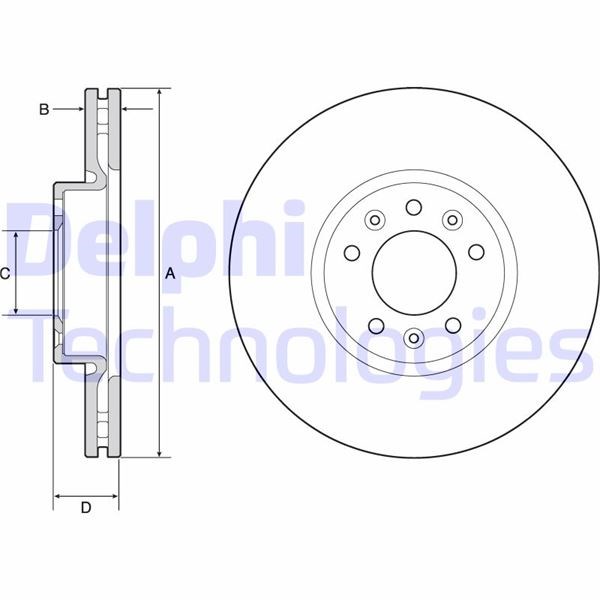 Fiat Scudo Ön Fren Aynası Havalı DELPHI