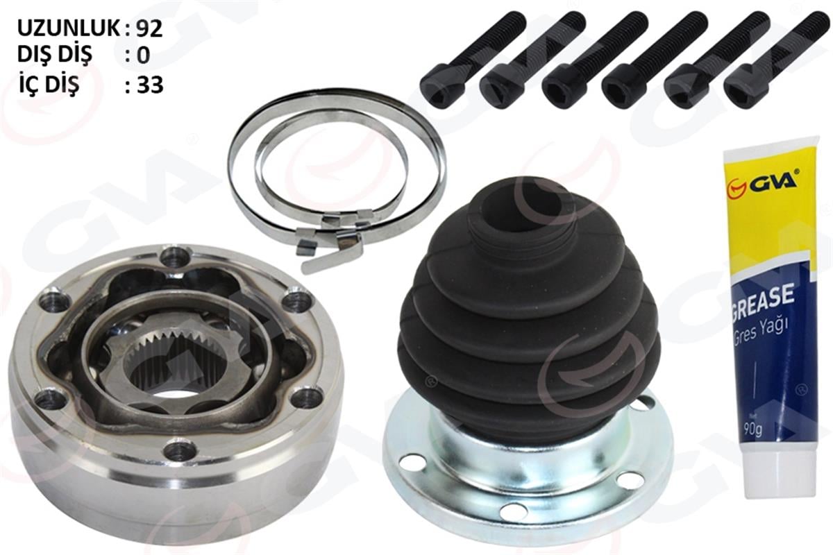 Volkswagen Polo Cordoba 1.6-1.4 16V (1994-2001) Aks Kafası İç 6N0498103-171498103D-871498103