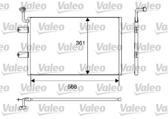 Seat Toledo 2 Ibiza Klima Radyatörü VALEO