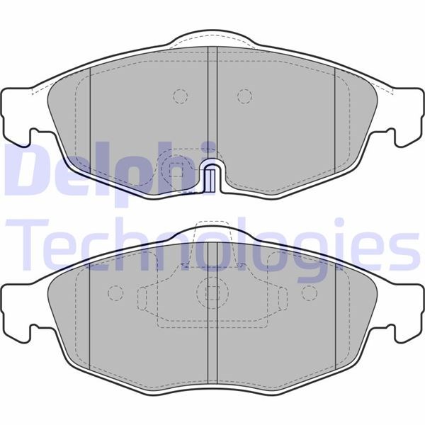 Chrysler Sebring Ön Fren Balatası DELPHI