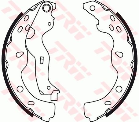 Fiat Sedici Suzuki SX4 Arka Pabuç Balata TRW