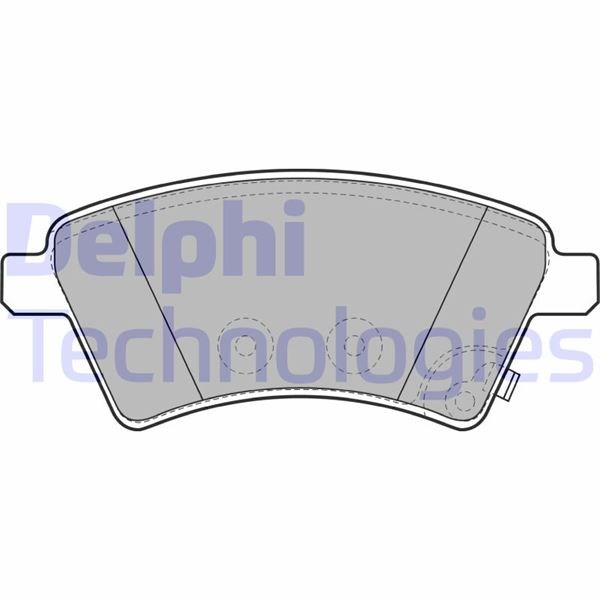 Fiat Sedici Suzuki SX4 Ön Fren Balatası DELPHI