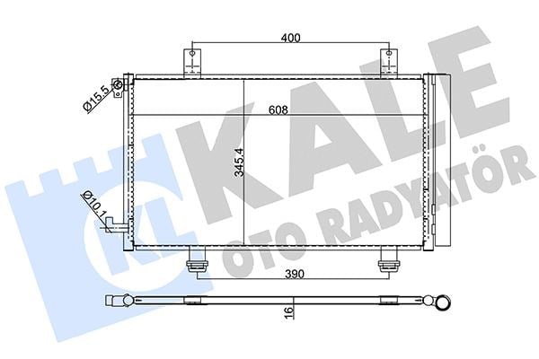 Fiat Sedici Klima Kondenseri KALE-RADYATOR