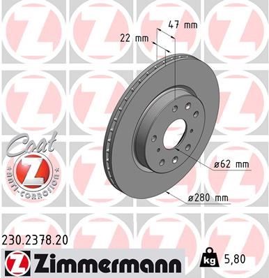 Fiat Sedici Ön Fren Aynası ZIMMERMANN