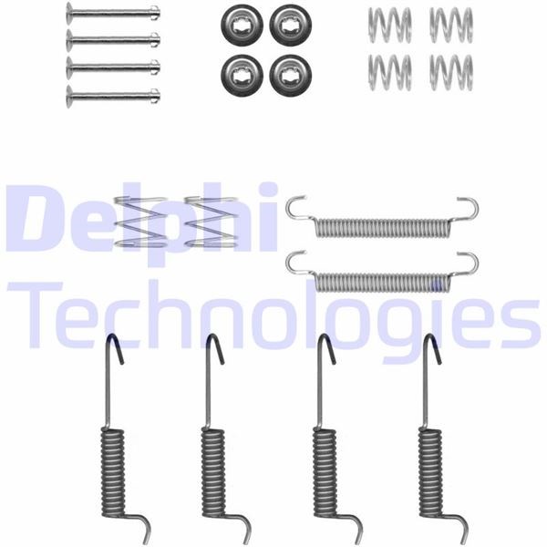 Kia Sedona Arka Fren Pabuç Montaj Takımı DELPHI