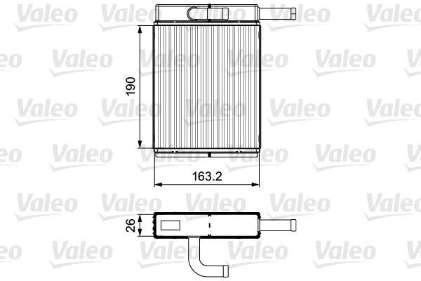 Kia Sedona Kalorifer Radyatörü VALEO