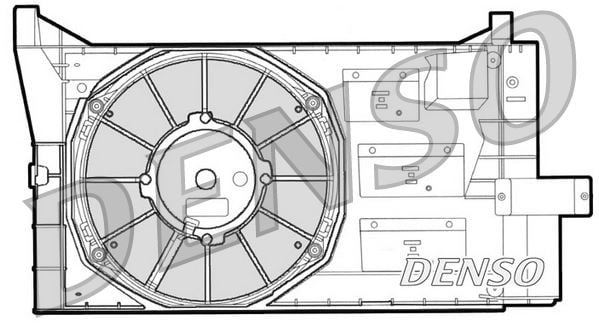 Fiat Seicento Radyatör Fanı DENSO