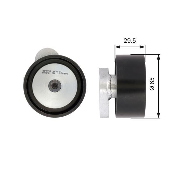 Fiat Seicento Alternatör Gergi Rulmanı 1.1 GATES
