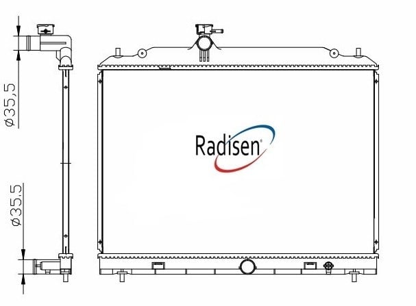 Nissan Serena Radyatör RADISEN