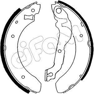 Ford Sierra Fren Pabucu CIFAM