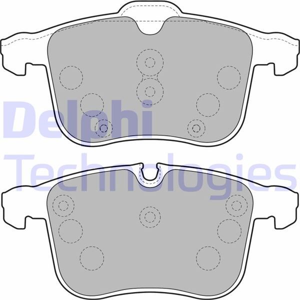 Opel Signum Vectra Saab 9-3 9-3X Ön Fren Balatası DELPHI