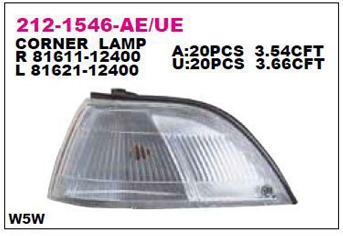 Sinyal Lambası Sol Corolla (E9) Benzin 88-92