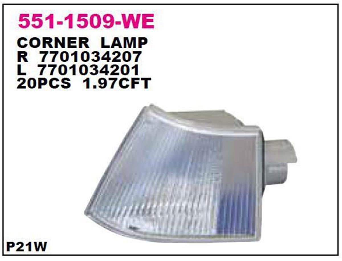 Sinyal Lambası Sol Renault 21 Bm 90-