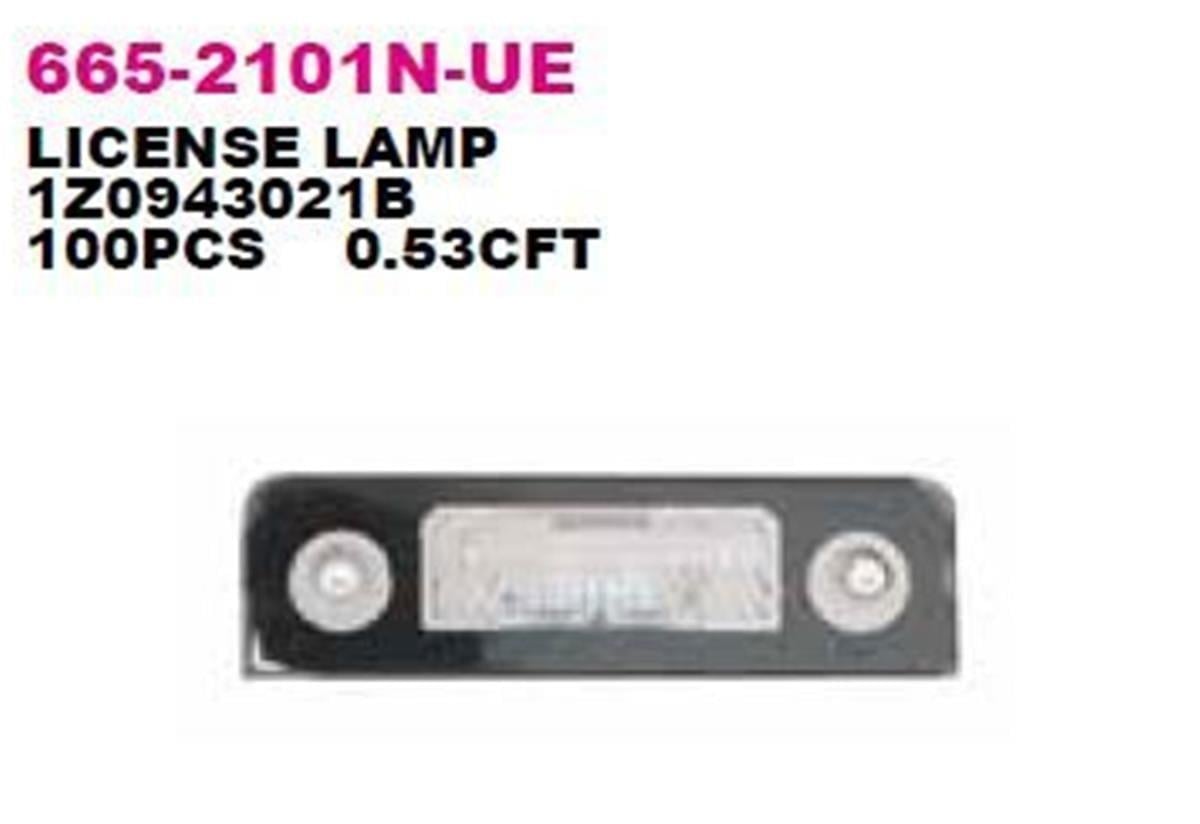 Skoda Octavia Plaka Lambası Depo 2009- Sol/Sağ 1Z0943021b