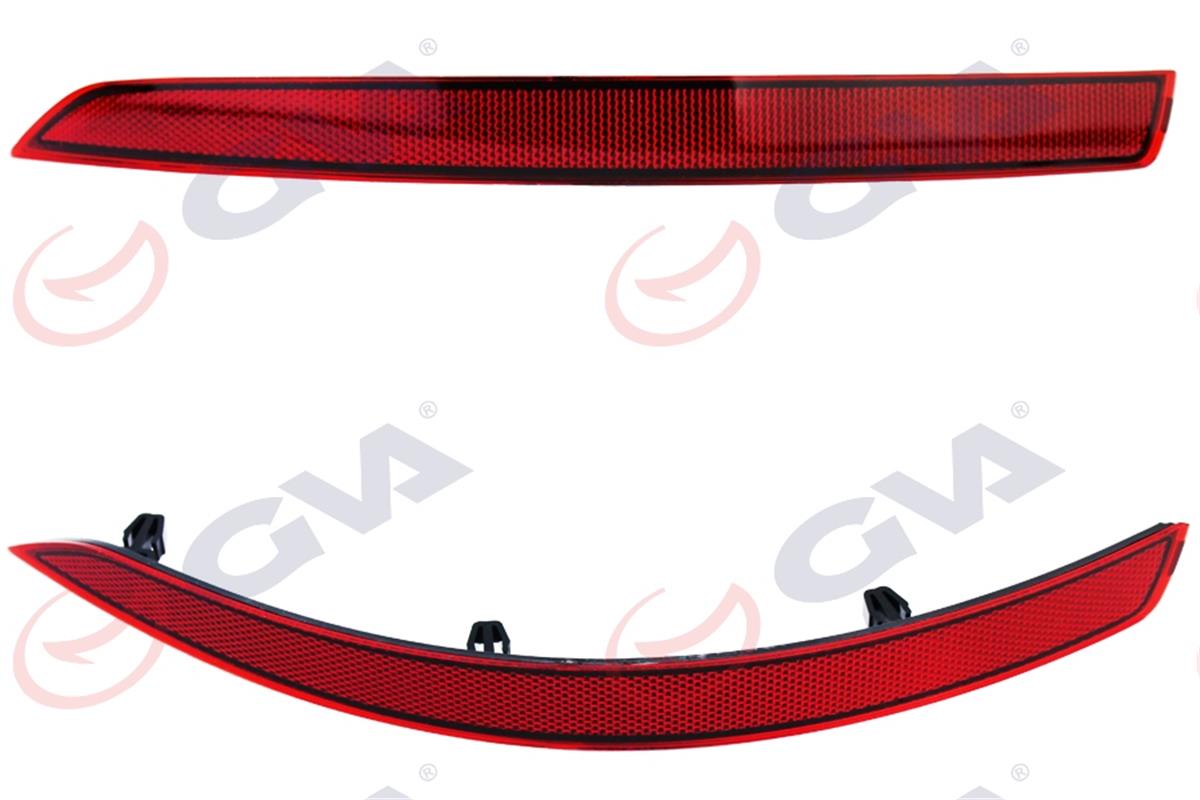 Octavia (2018) Arka Tampon Reflektörü L Çift 5E5945105a