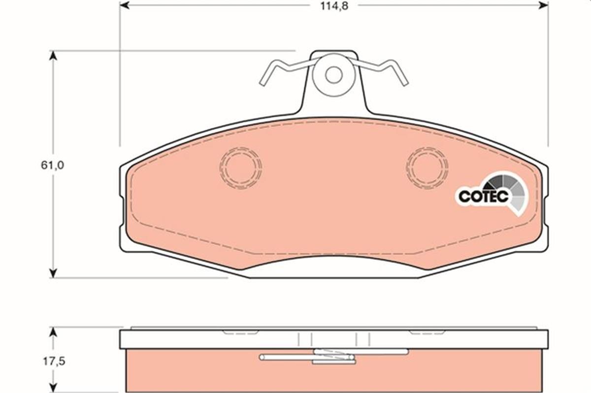 Favorit Felicia Caddy Ön Balata 6U0698151b-6U0698151e