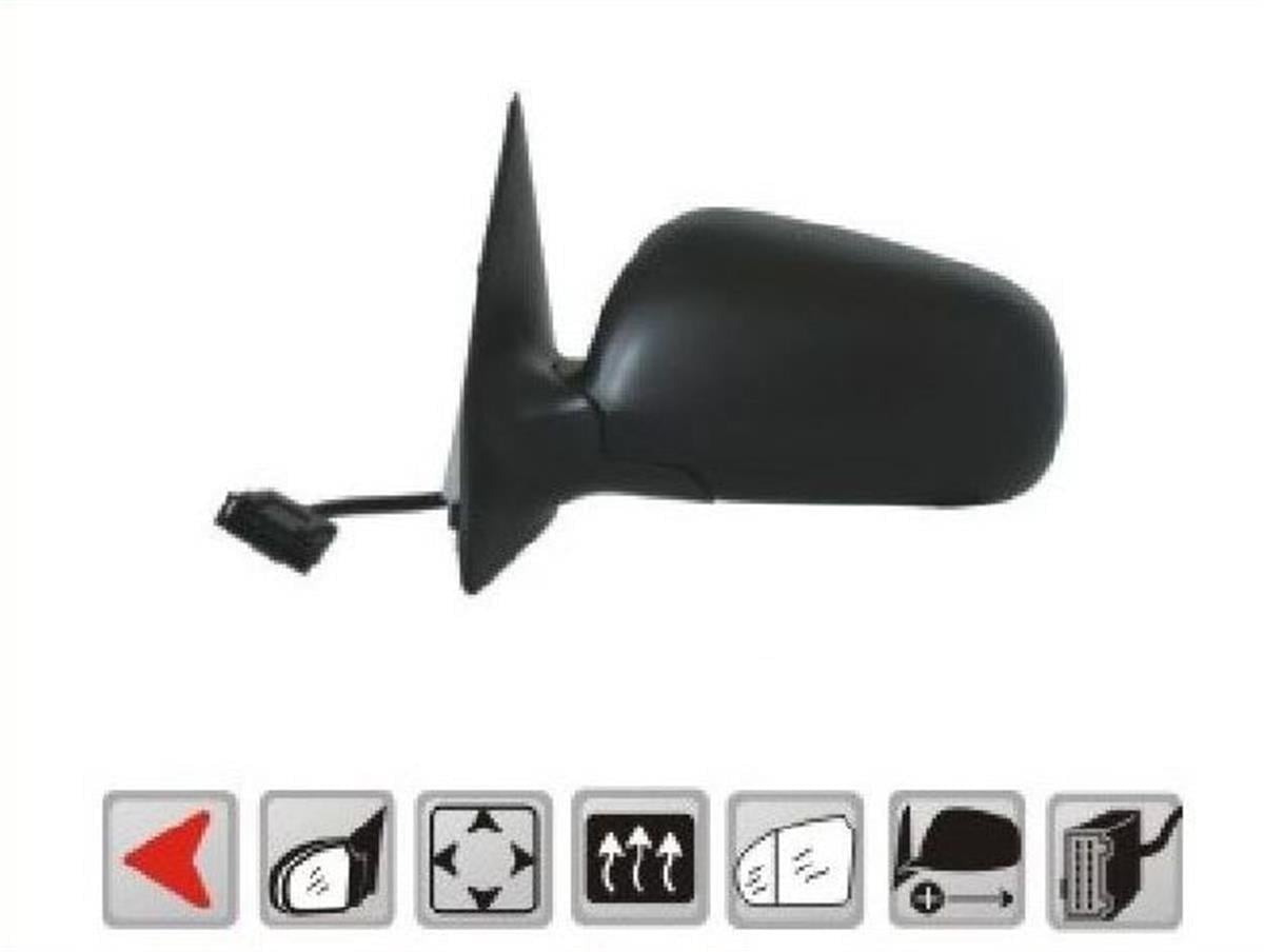 Skoda Fabia Dış Ayna Sol Elektrikli Büyük Viewmax