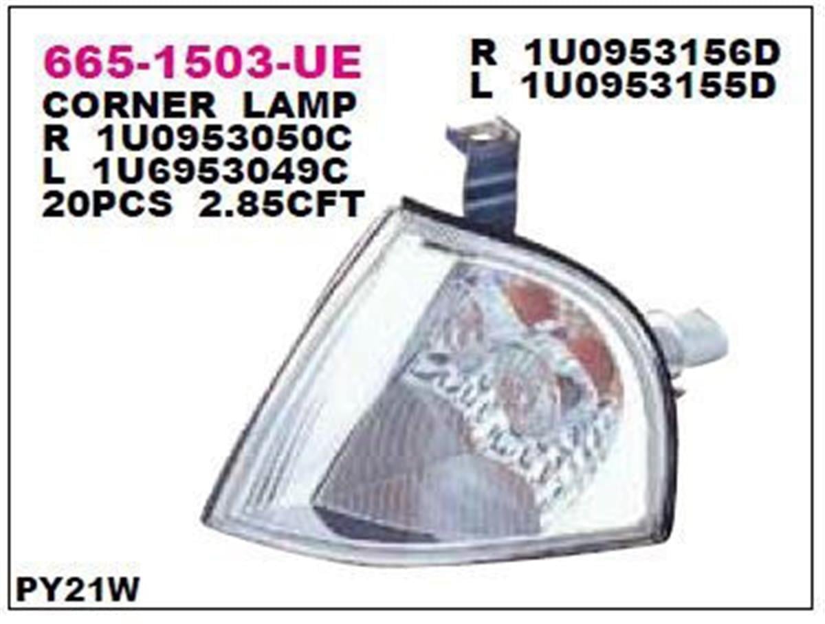 Skoda Octavia Sağ Sinyal Lambası Depo (2000-2004 Bm Kasa) 1U0953156c