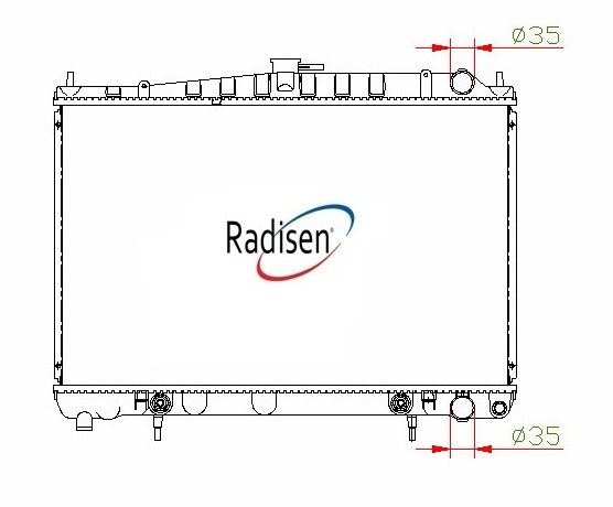 Nissan Skyline Radyatör RADISEN