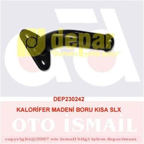 Tofaş SLX Kalorifer Madeni Boru Kısa DEPAR