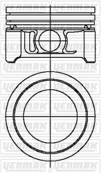 Smart Fortwo City Cabrio 700i Benzinli Piston Segman 0.25 YENMAK