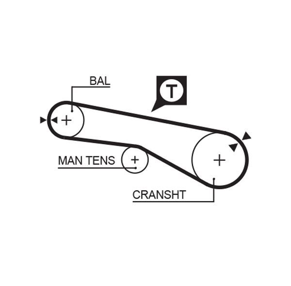 Hyundai Sonata Balans Kayışı GATES