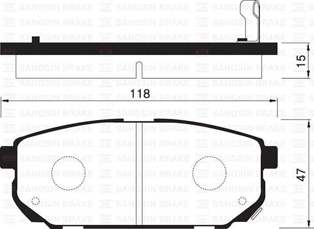 Kia Sorento Arka Fren Balatası SANGSIN