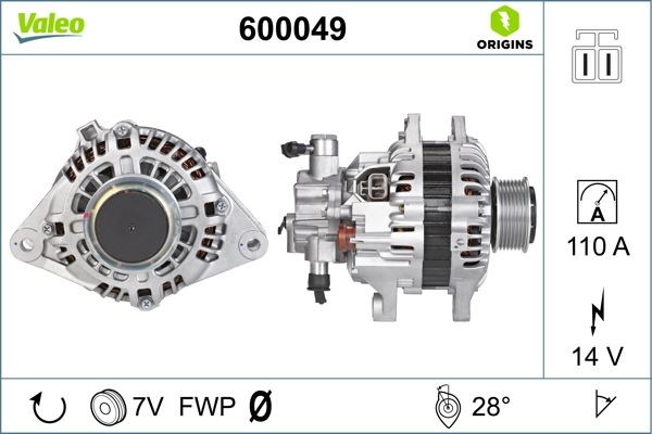 Kia Sorento Alternatör VALEO