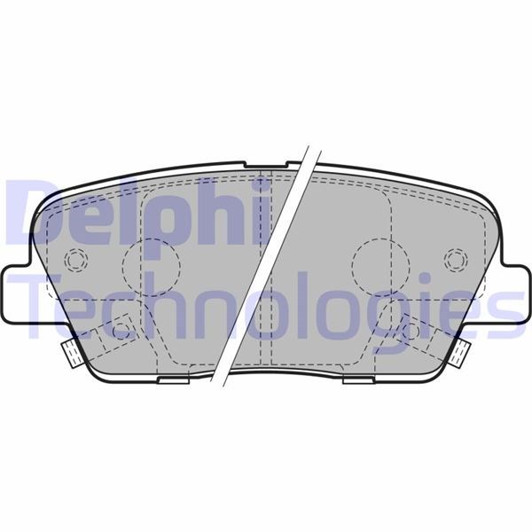 Kia Sorento Arka Fren Balatası DELPHI